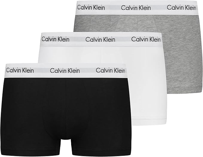Calvin Klein Men's Low Rise Trunk 3pk 0000u2664g Boxers (pack of 3) | Amazon (UK)