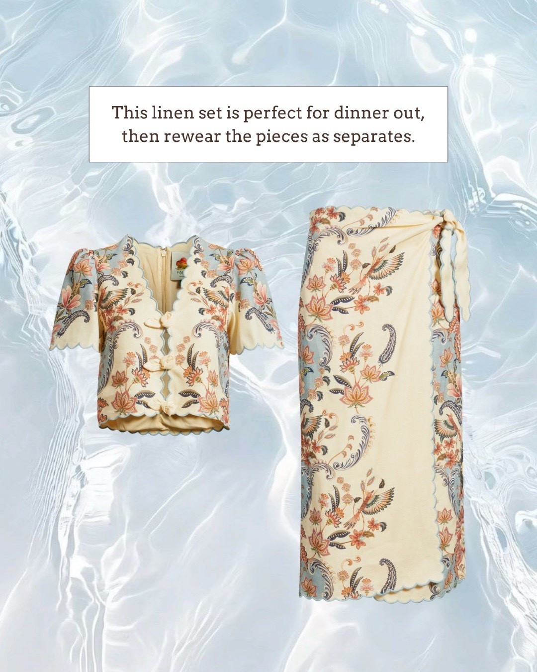 The prettiest summer linen set 🙌🏻🙌🏻

#LTKootd #LTKSeasonal