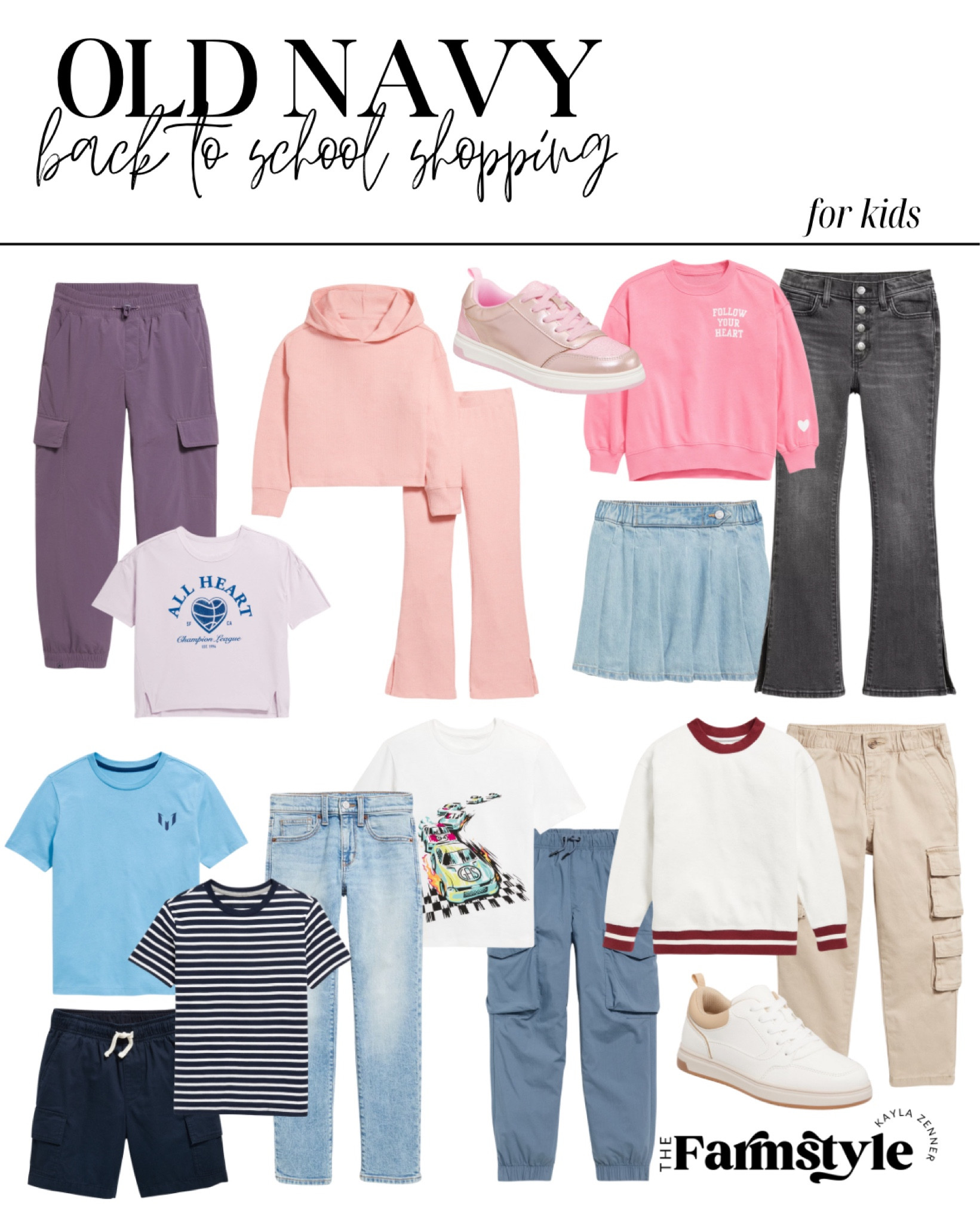 Still shopping for back to school pieces of clothing? Old Navy has a great selection of new arrivals that are currently on sale! 


Old Navy, back to school, kids clothing, for kids, girls, boys, back to school shopping, pants, sweatshirt, cargo pants, tennis shoes, sneakers, t shirt, shorts, toddler, kindergarten, jeans, graphic tee

#LTKKids #LTKBacktoSchool #LTKSaleAlert