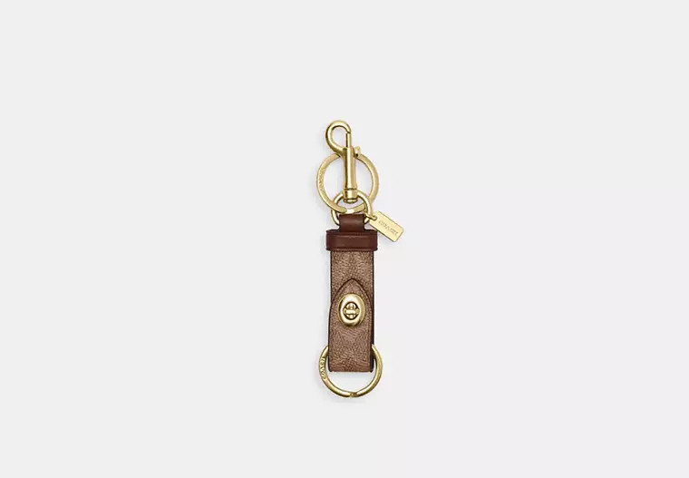 Trigger Snap Bag Charm In Signature Canvas | Coach Outlet US