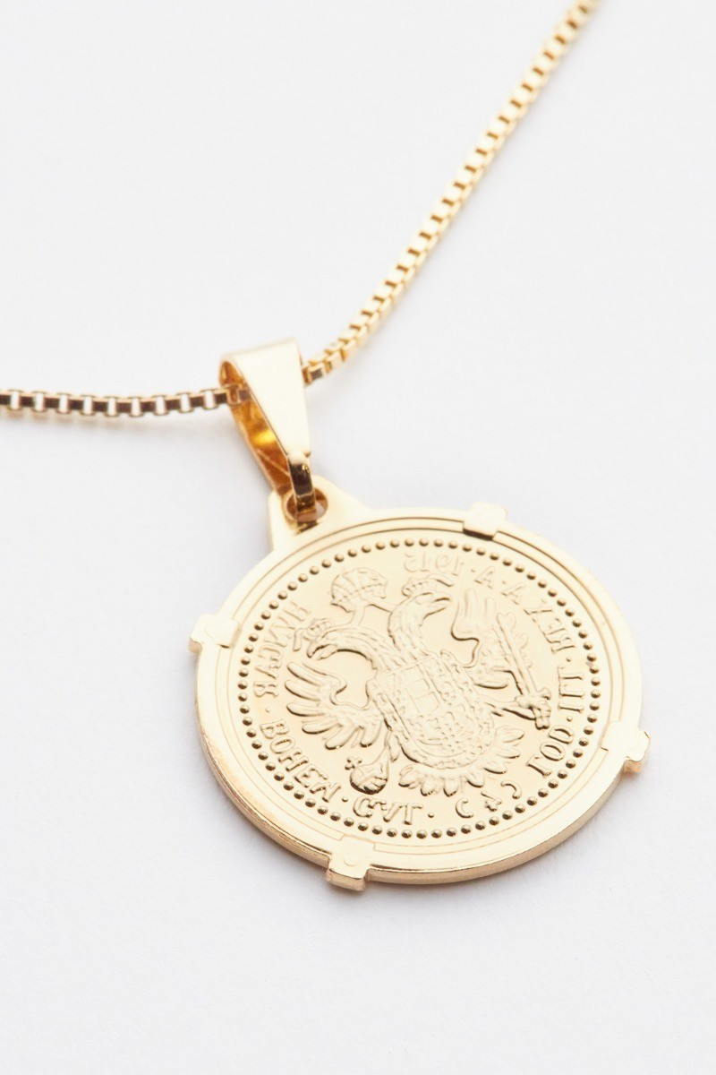 Sahira Jewelry Design  Raina Pendant Coin Necklace | Evereve