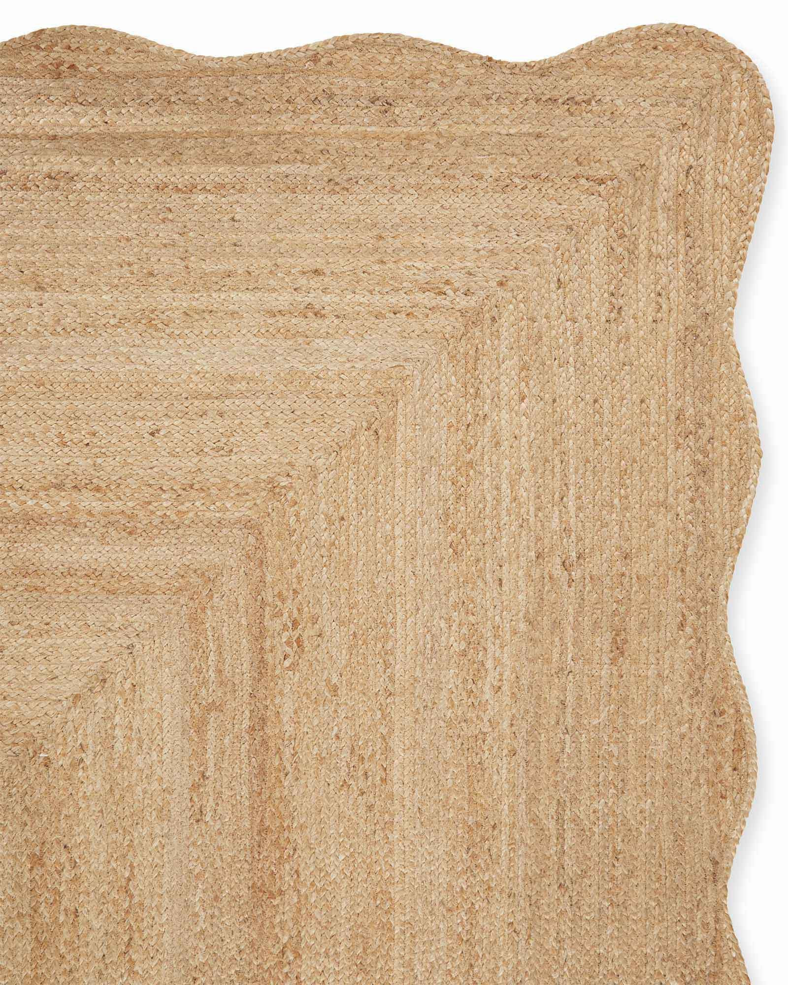 Scallop Jute Rug | Serena and Lily