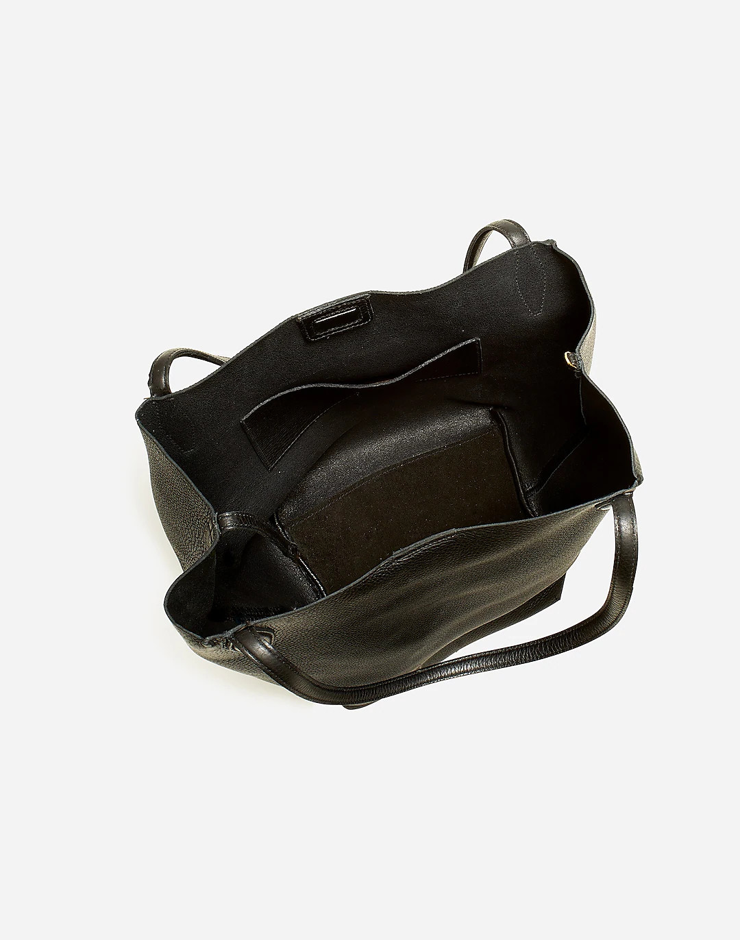 The Shopper Tote in Soft Grain Pebbled Leather | Madewell