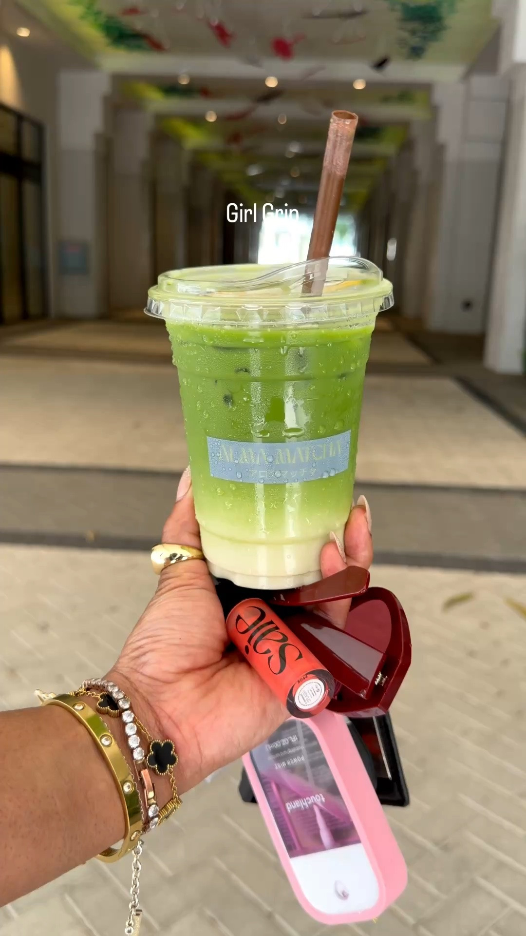 A green drink and a good accessory stack can turn any errand into an event. 💚🍵
Linked my sunglasses, jewelry, lip gloss, and a few everyday favorites that I reach for on repeat.

#LTKFashion #LTKLifestyle #EverydayStyle

#LTKdayinmylife
