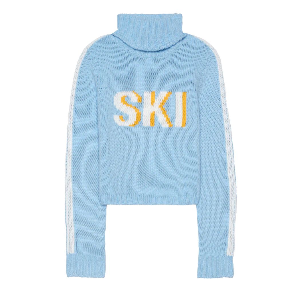 Cropped Ski Turtleneck Sweater | Over The Moon