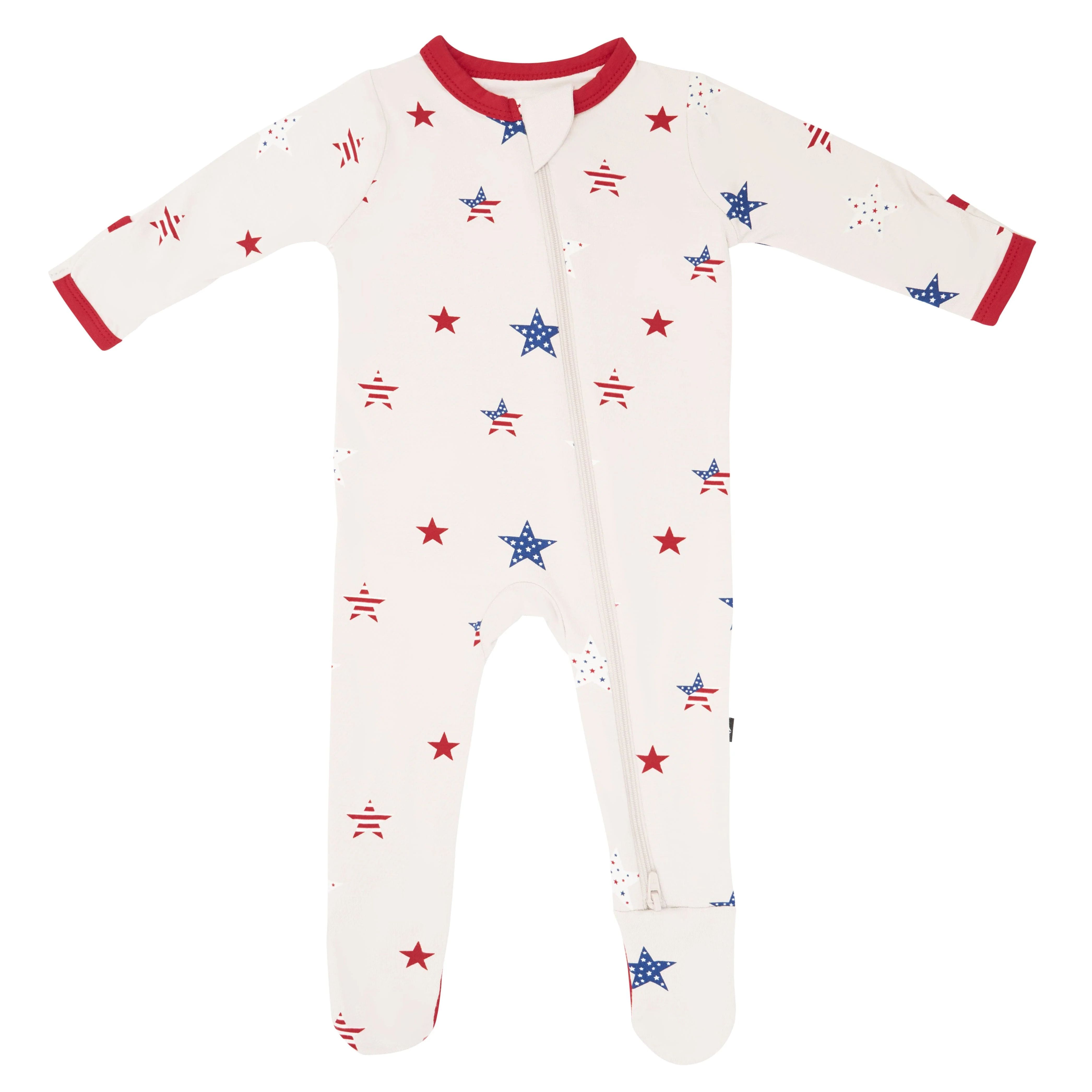 Zippered Footie in Liberty | Kyte BABY
