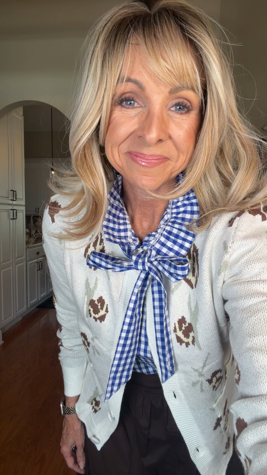 I love a little pattern mixing! 
Outfit ideas over 50
Fall fashion

#LTKOver40 #LTKSeasonal
