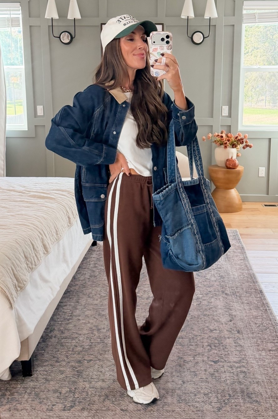 Hello Cool Mom!! Denim & Chocolate brown are trending for a reason! 

#target

#LTKootd #LTKmomlife #LTKdayinmylife