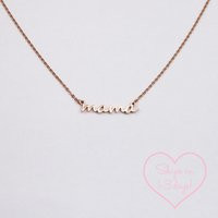 Mama Necklace , New Mom Jewelry, Personalized in Silver, Gold & Rose | Etsy (US)