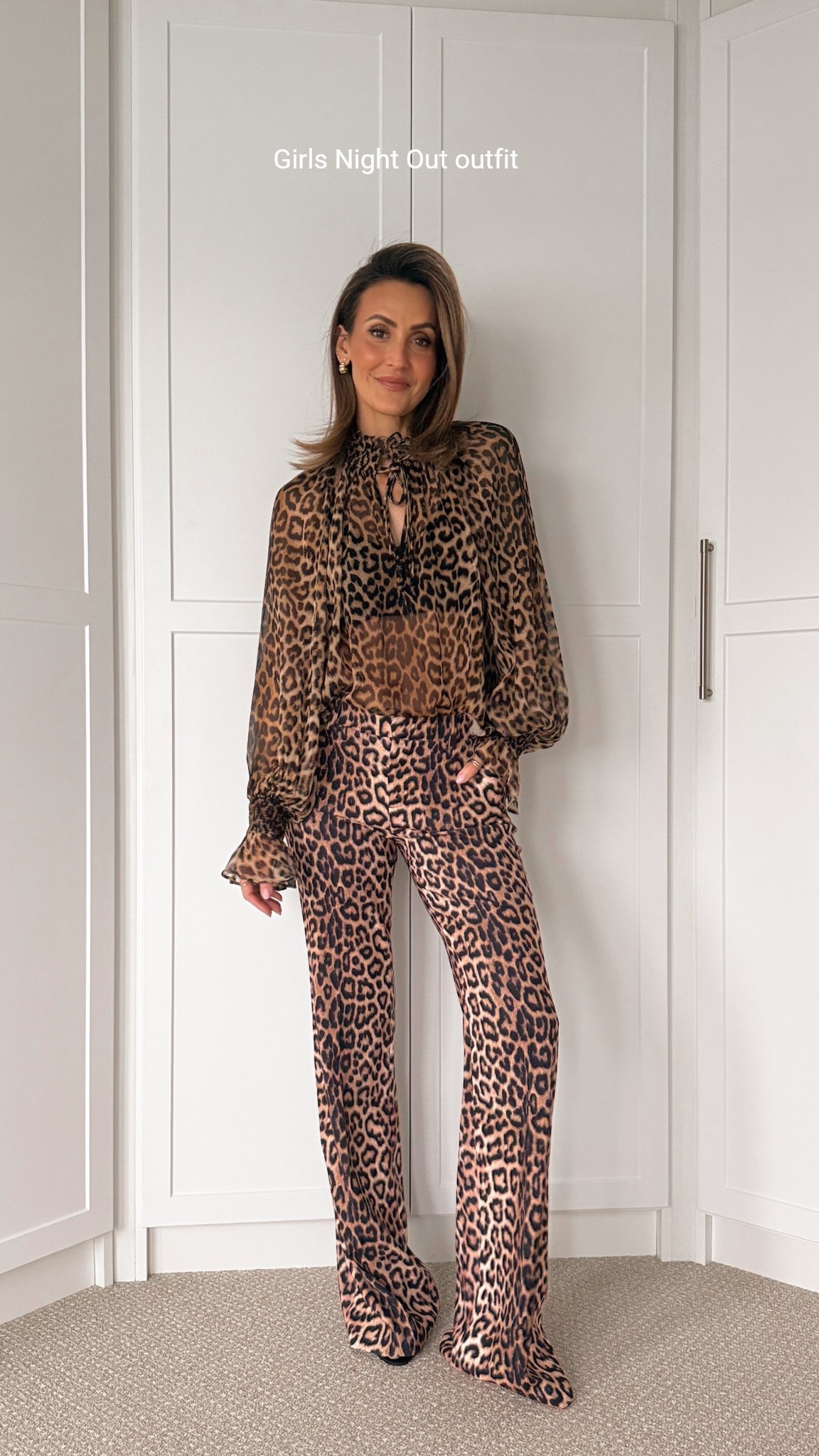 Date night outfit 
Girls night out outfit 
Pants size 2, blouse xs 
both included on a friends and family sale! 

#LTKParties #LTKStyleTip #LTKSaleAlert