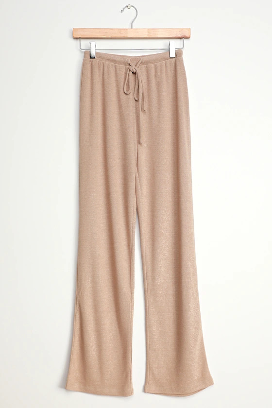 Long Weekend Tan Wide-Leg Pants | Lulus (US)