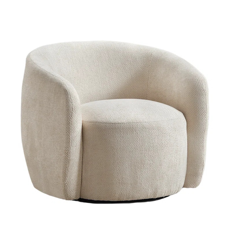 Wrought Studio™ Castillon 31" Wide Chenille Upholstered Swivel Accent Chair & Reviews | Wayfair | Wayfair North America