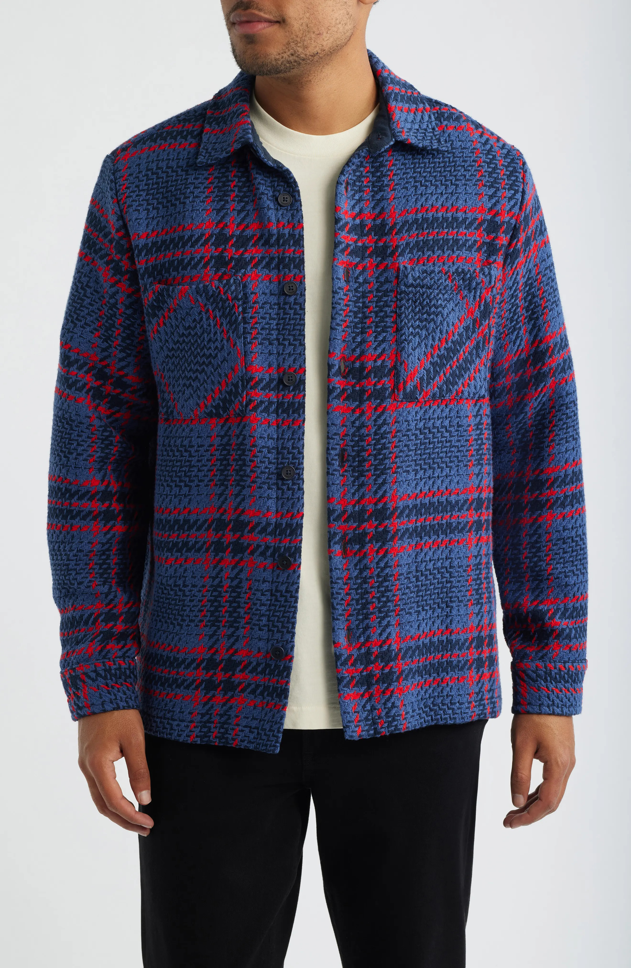 Whiting Wye Check Overshirt (Men) | Nordstrom | Nordstrom