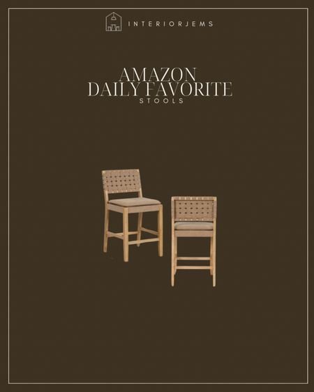 Amazon barstools we love, woven counter, stools, counter, stools with cushion, wood counter, stools, kitchen, furniture, quick shipping from Amazon

#LTKstyletip #LTKhome #LTKsalealert