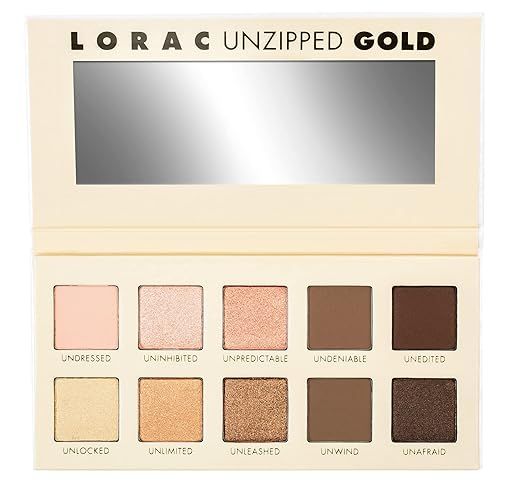 LORAC Unzipped Eyeshadow Palette, Matte And Glitter Finish | Amazon (US)