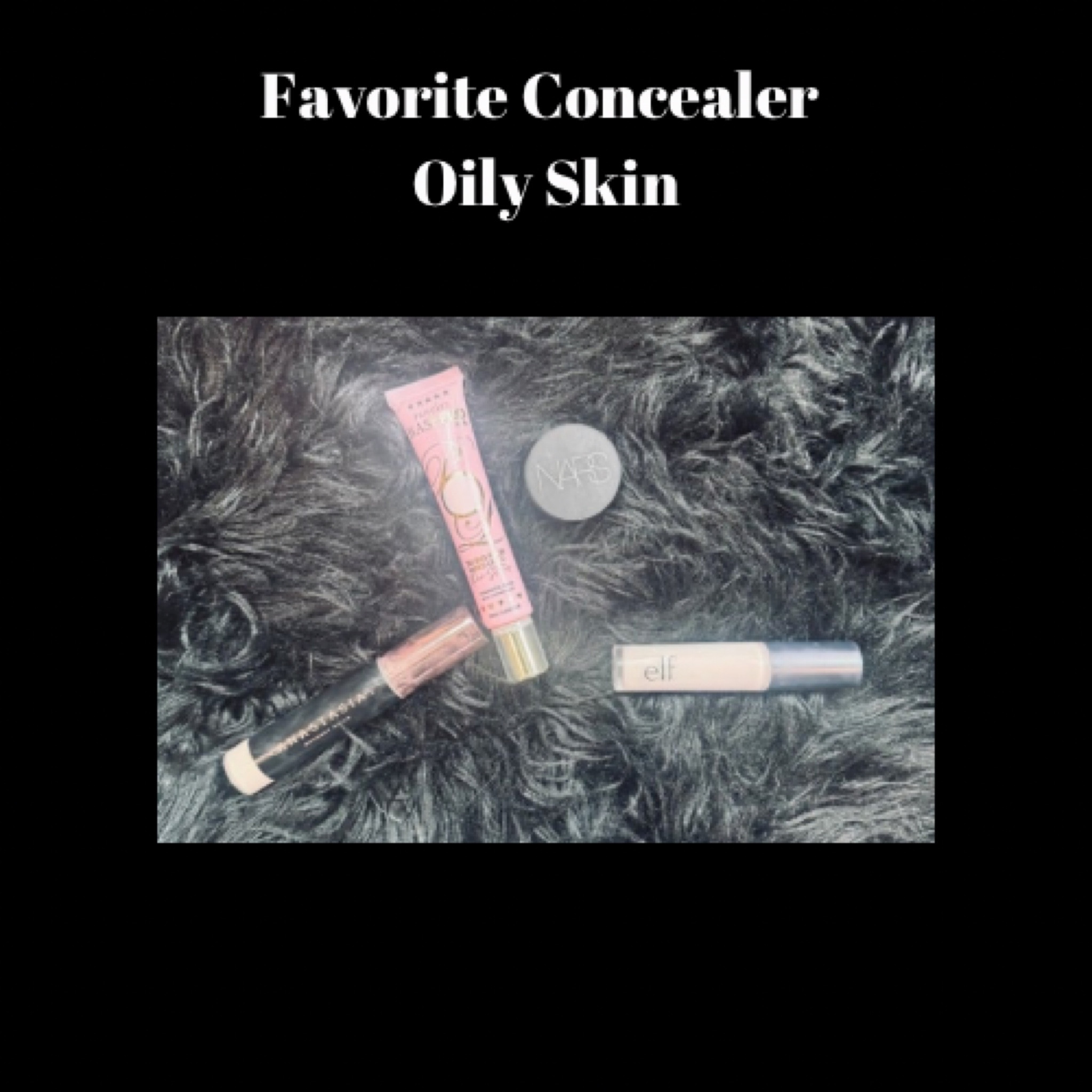 Putting all of my favorite items into flat lays content! These are my favorite concealers. P Louise is an eyeshadow base. Nas is definitely a classic, especially the pot concealer. Specifically elf is also a favorite as well ABH. As someone with very oily skin and sensitive skin I really don’t have a lot of options because most concealers caused me to have cystic acne.