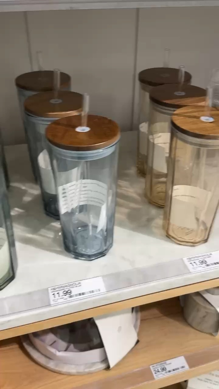 Caught my eye on my stroll through target! I’ve been in a an iced coffee era, do I need one of these to-go glasses?

#LTKmomlife #LTKHome