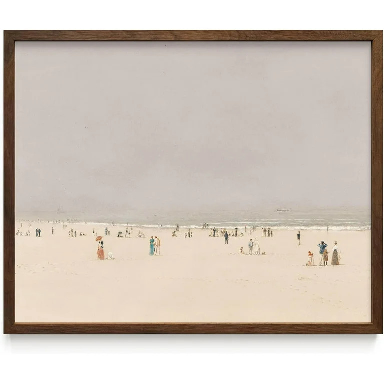 Haus and Hues Beach Art Wall Decor - Vintage Beach and Coastal Wall Art Decor with Framed Prints,... | Walmart (US)