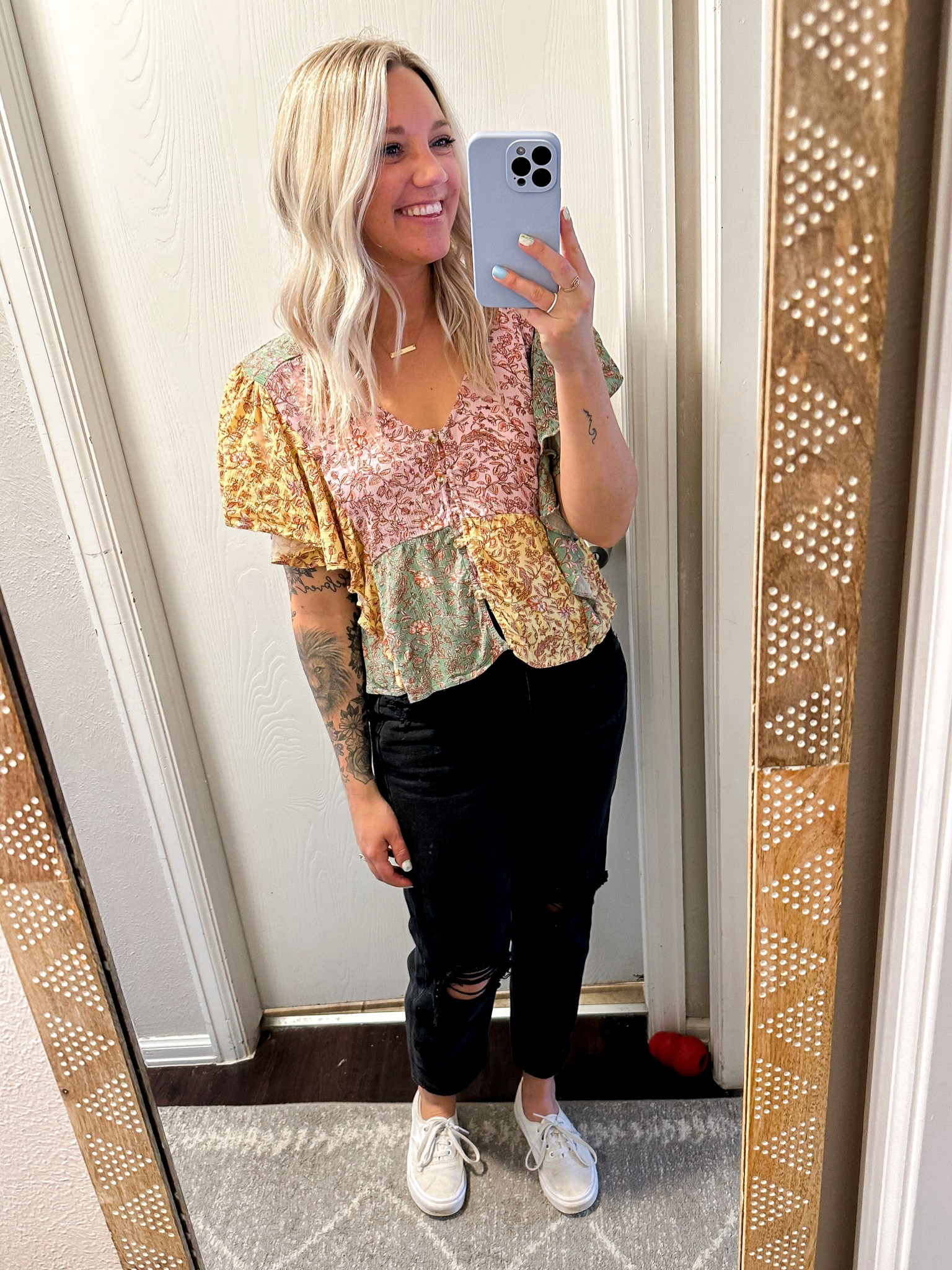 Top: small
Jeans TTS 