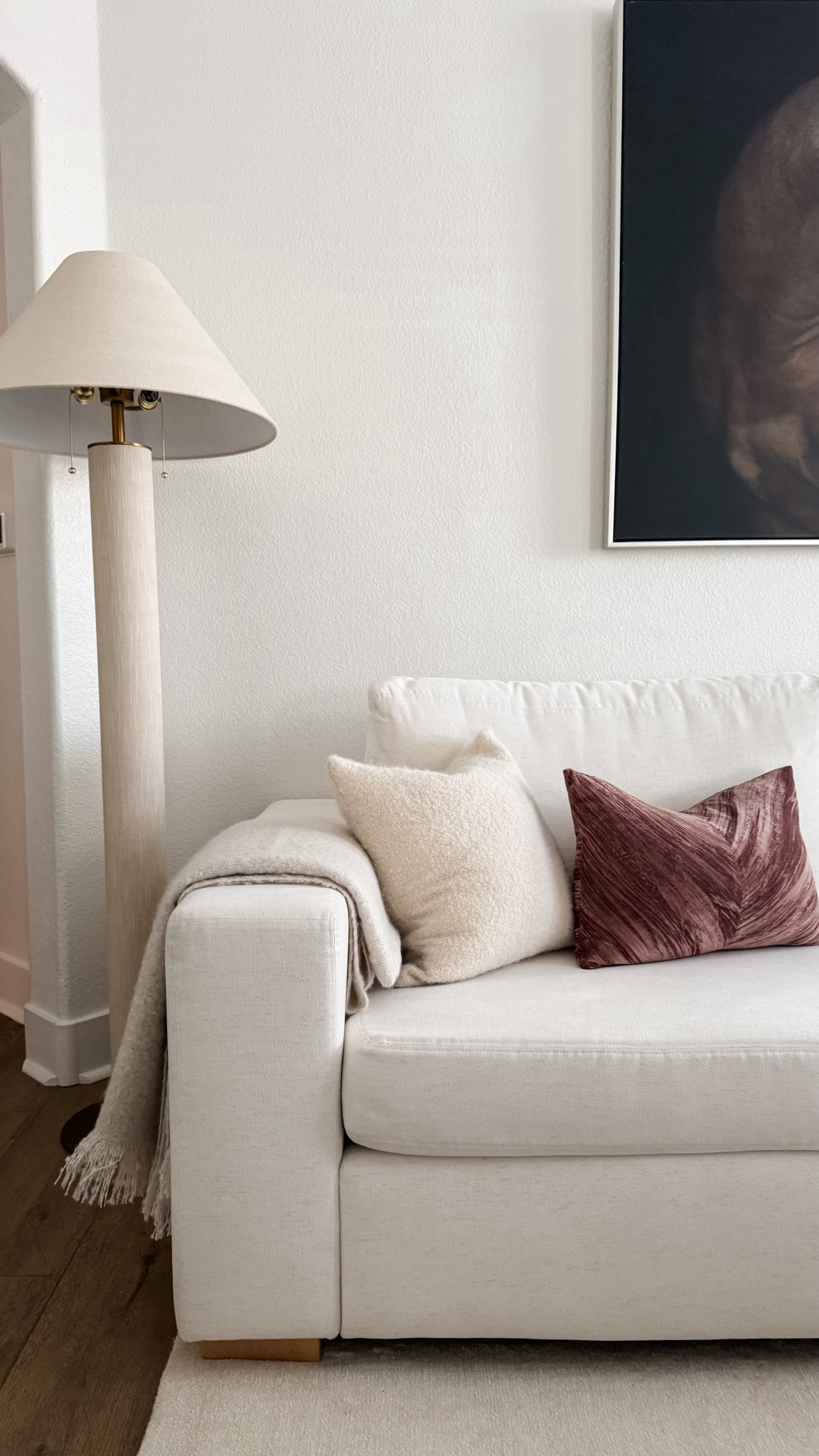 Simple spring decor with the prettiest crushed velvet pink pillow🤍 Use code ET05 at zgallerie to save💕

#LTKHome