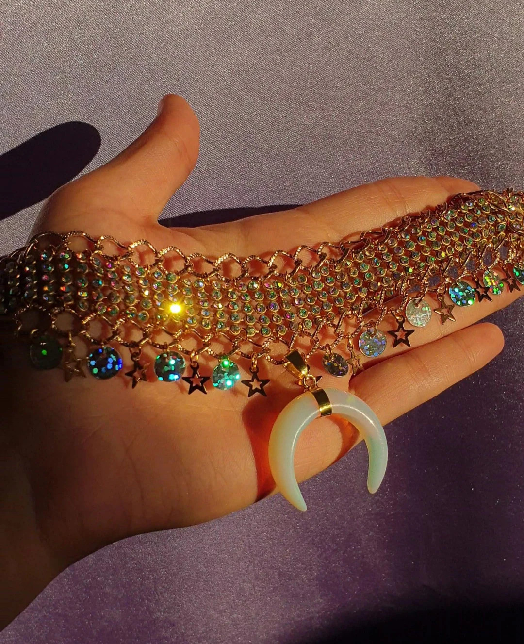 Michelle Choker (Gold) | Etsy (US)