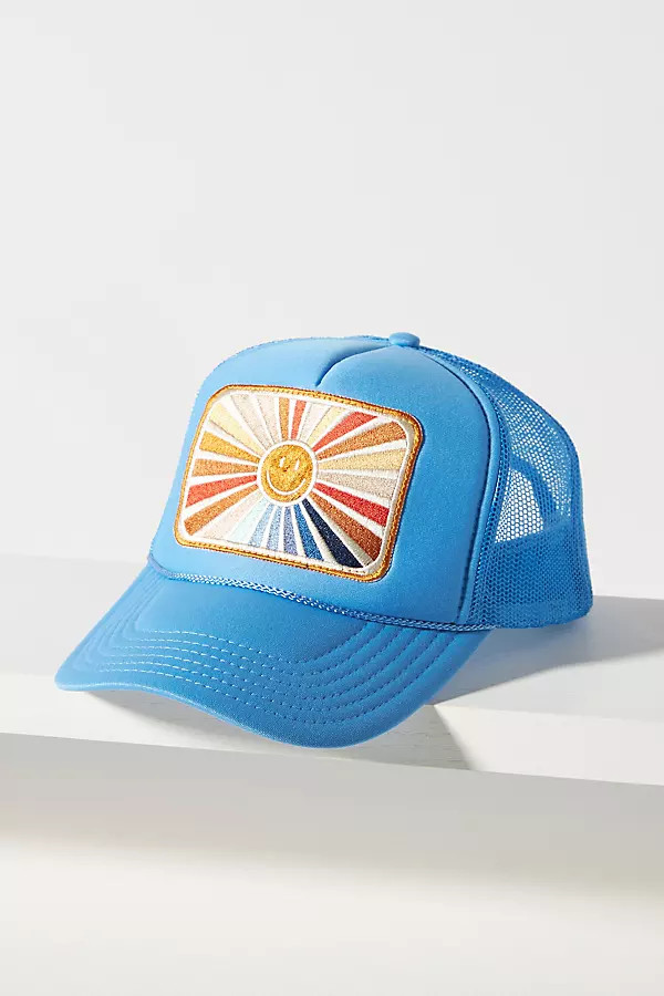 Friday Feelin Happy Rays Trucker Hat | Anthropologie (US)