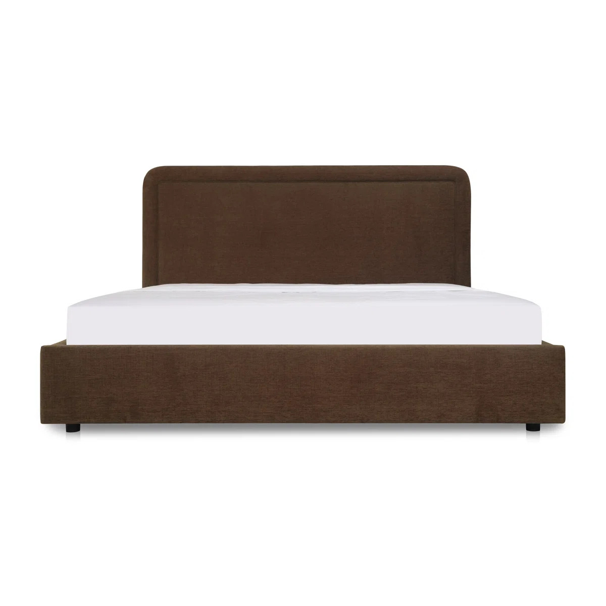 Eyler King Storage Bed Brown | Wayfair North America