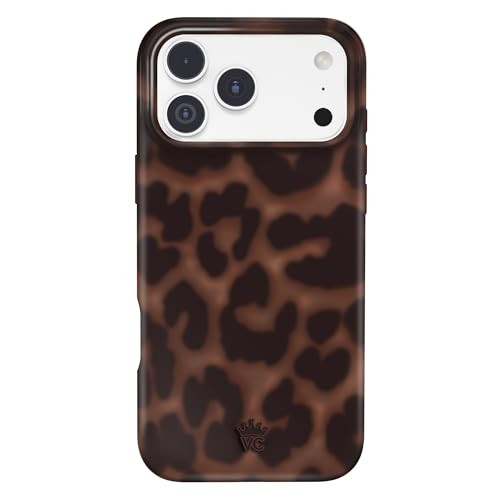VELVET CAVIAR Case for iPhone 17 Pro Max | Compatible with MagSafe | 10ft Drop Tested | Protective Designer Cases | It Girl Leopard Cheetah Tortoise Shell 2.0 | Amazon (US)