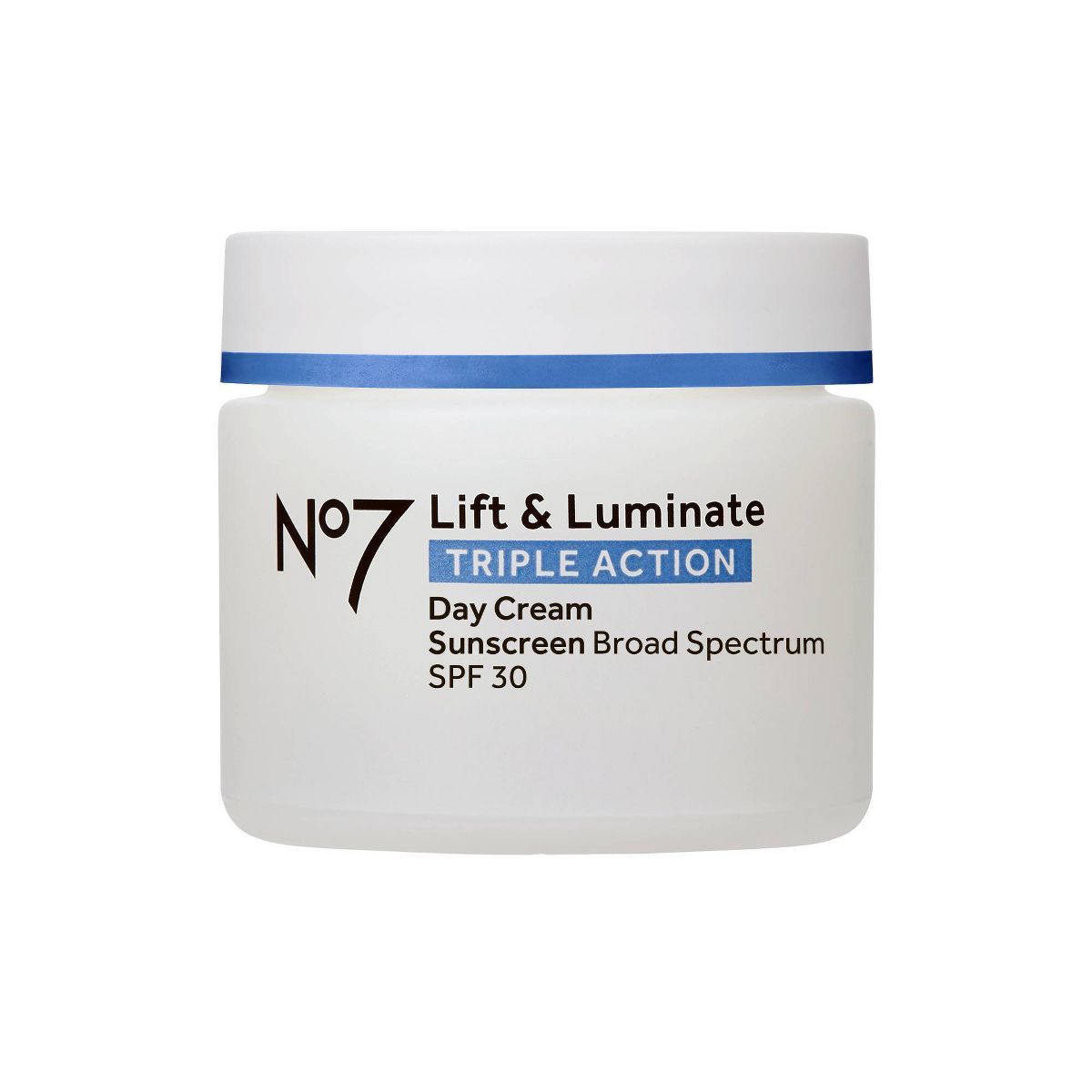 No7 Lift & Luminate Triple Action Day Cream with SPF 30 - 1.69 fl oz | Target