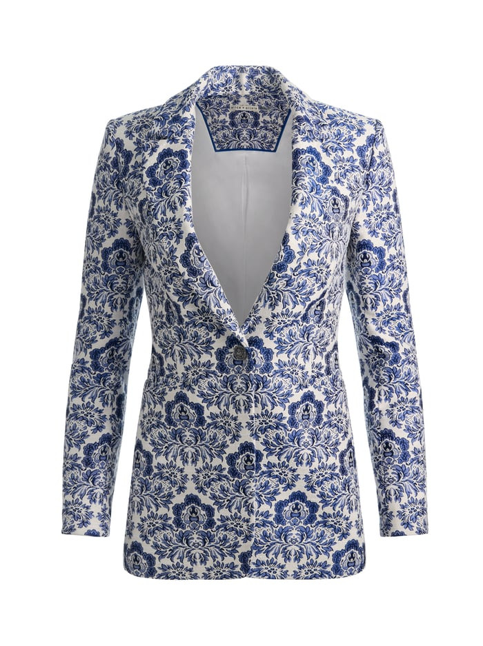 BREANN PRINTED BLAZER | Alice + Olivia