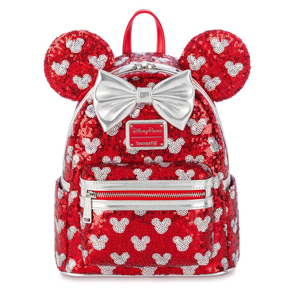 Minnie Mouse Sequined Loungefly Mini Backpack | Disney Store
