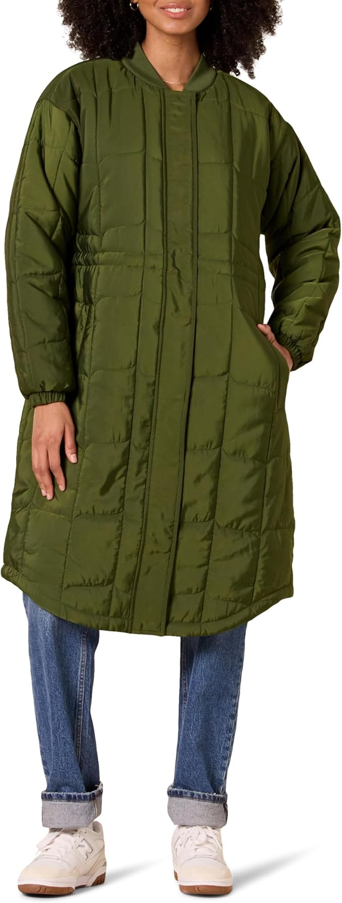 Amazon Essentials Women's Oversized Quilted Coat (Available in Plus Size) | Amazon (US)