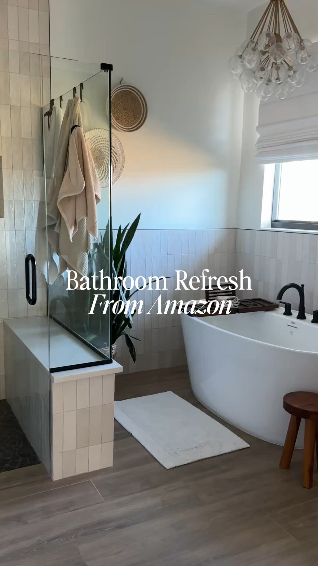 Sharing what I did to make my bathroom feel like a spa at home! These little details really pulled together my bathroom this spring and I’m sharing everything that I would buy over again if I wanted to make a bathroom, feel like a spa 🧖‍♀️ #ltkhome 