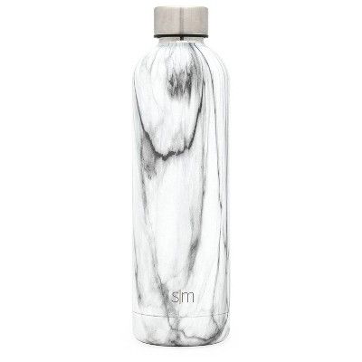 Simple Modern 25oz Stainless Steel Water Bottle Marble | Target