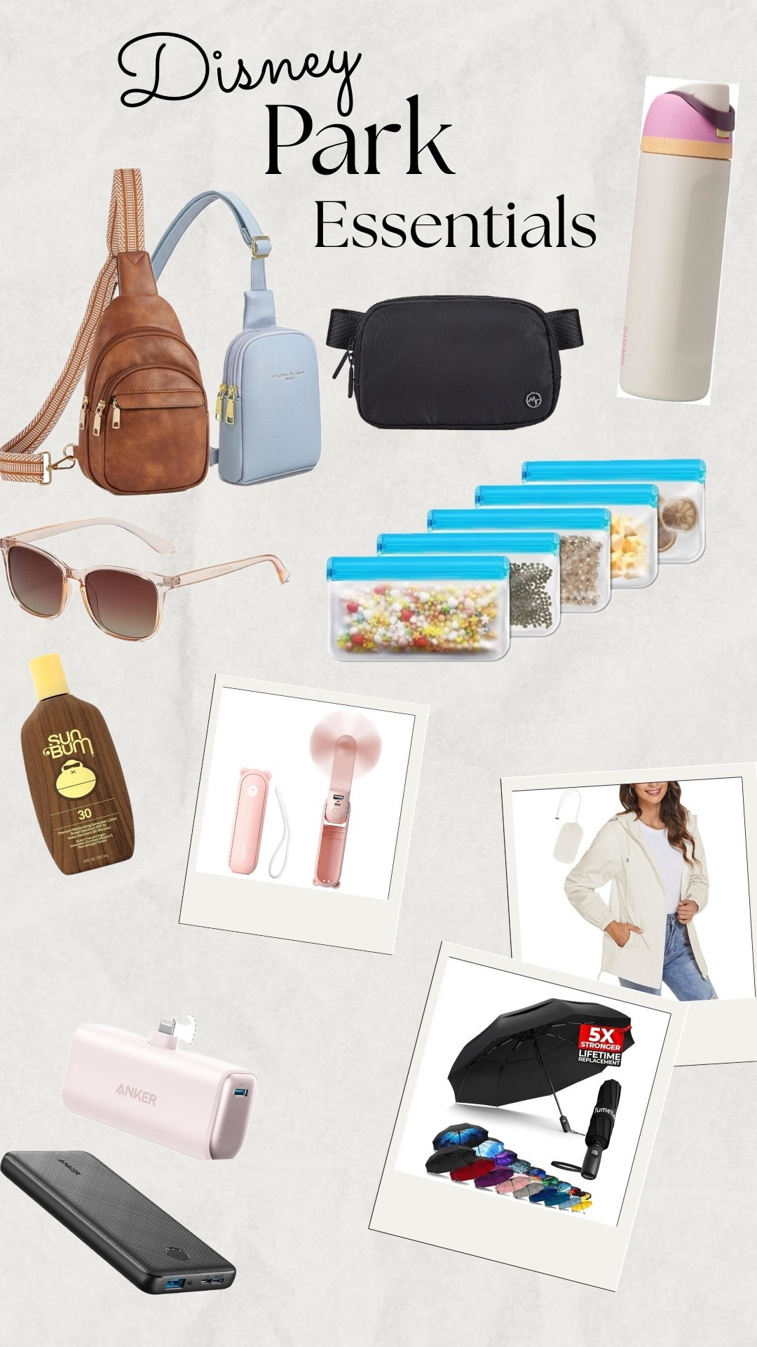 Disney world essentials, summer essentials, in my bag, theme park

#LTKdayinmylife #LTKTravel #LTKFindsUnder50