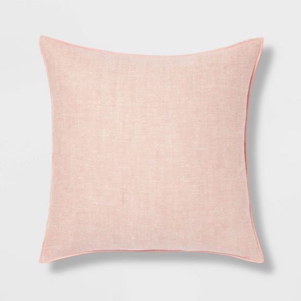 Cross-Dyed Square Throw Pillow Blue - Threshold&#8482; | Target