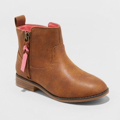 Girls' Asha Western Ankle Boots - Cat & Jack™ | Target