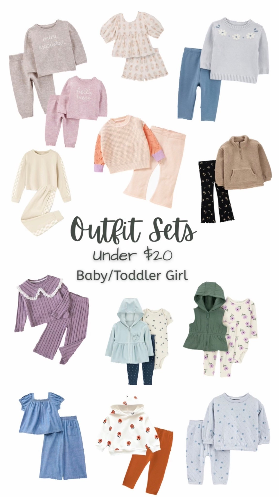 What’s better than your little girl in an adorable two-piece set!? It being extremely affordable😍🙌🏼

Walmart has some of the cutest kids clothes on sale right now!

#LTKMoms #Under20 #Under10 #Toddler #GirlsClothes

#LTKBaby #LTKKids #LTKmomlife
