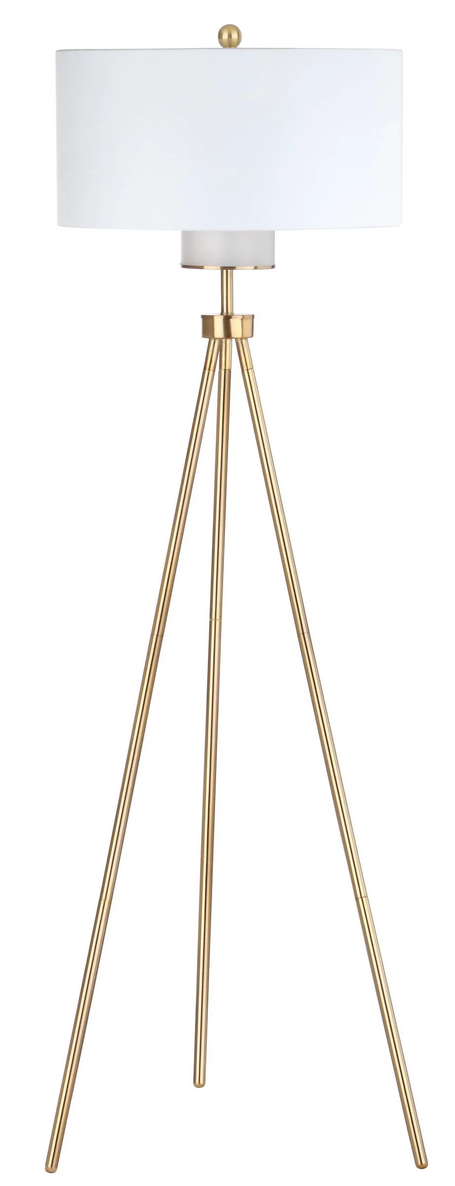 Safavieh Enrica 66 in. H Glam Floor Lamp, Brass Gold | Walmart (US)