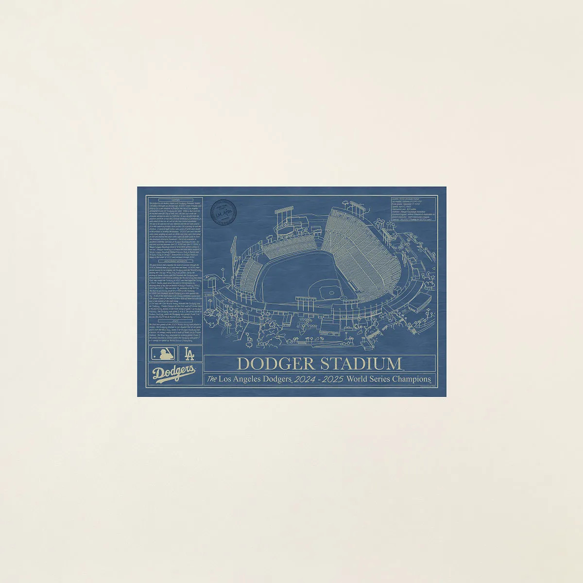 MLB Stadium Blueprints | UncommonGoods
