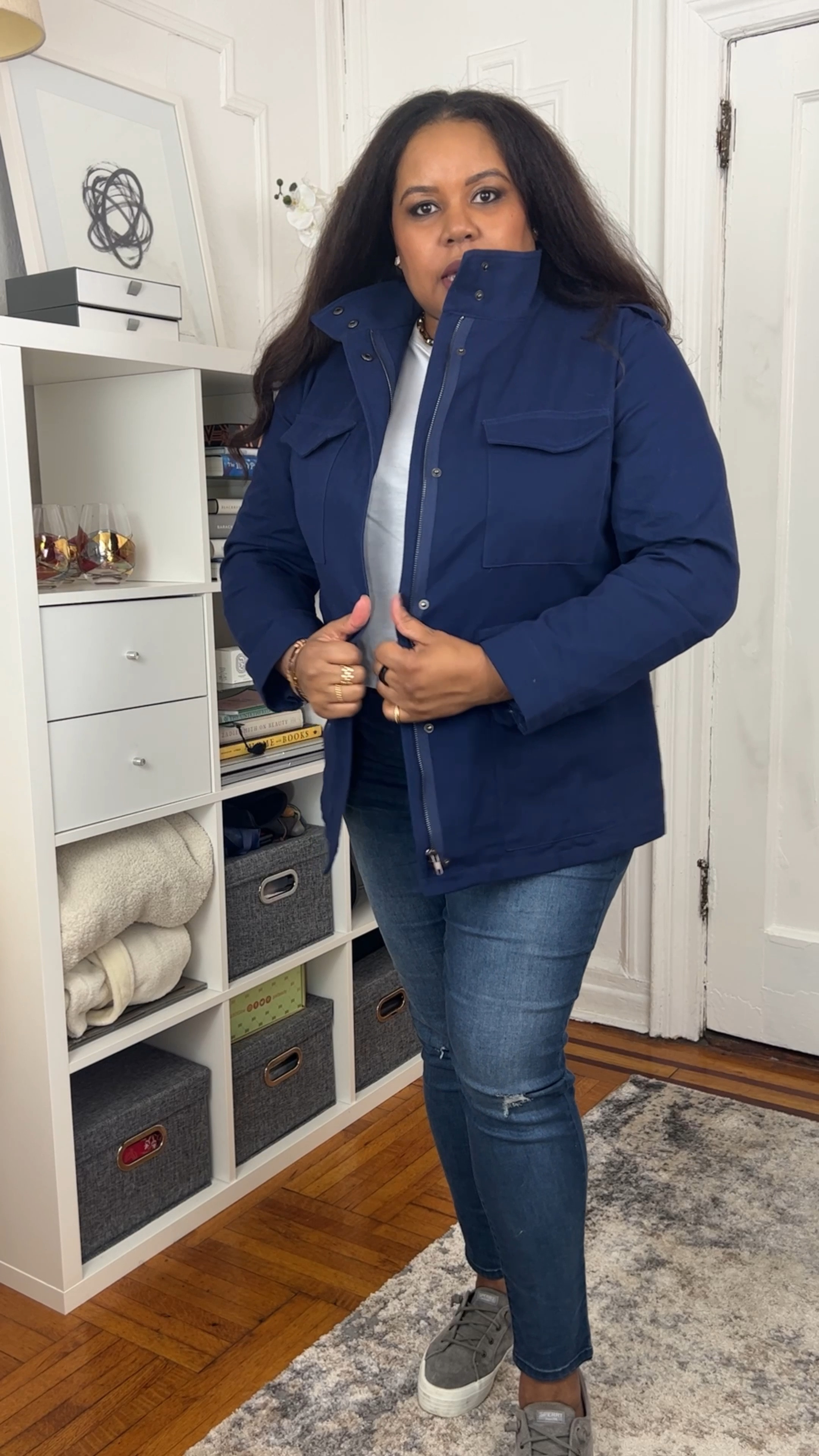 Military Style Anourak Jacket. Wearing size XXL. Fits TTS but size up for thick sweaters // Amazon Prime Sale, Amazon Find, Amazon Fashion, fall jackets #primeday2022 

#LTKcurves #LTKsalealert #LTKstyletip