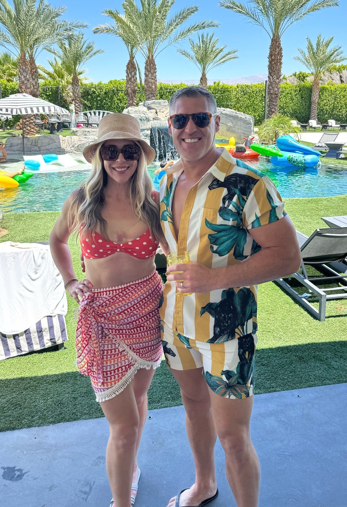 The cutest sarong skirt cover up that comes in multiple colors to match any swimsuit for only $32. 💕❤️💕❤️ Suit is Skatie !

#LTKootd #LTKSwim #LTKOver40