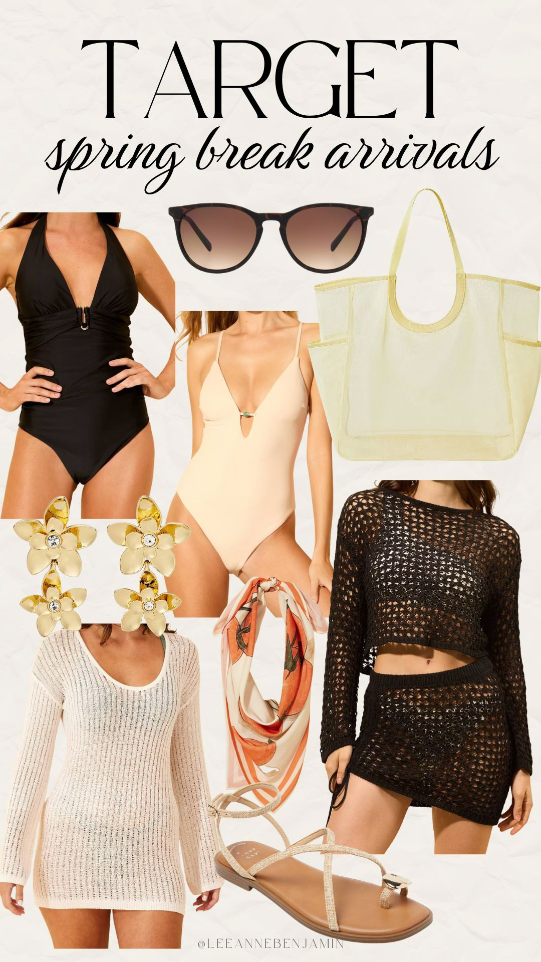 New resort style and spring break arrivals from Target  

 #LTKootd #LTKSeasonal #LTKTravel