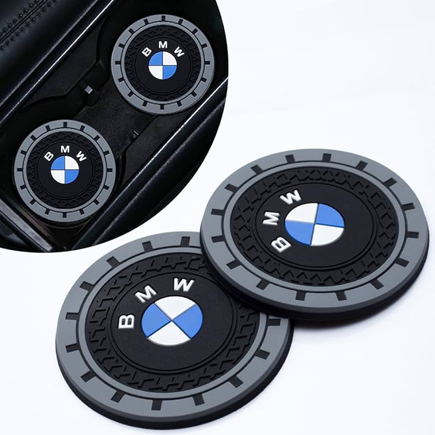 2Pcs Silicone Non-Slip Car Cup Holder Coasters Fit for BMW 5 6 7 Series X3 X4 X5 X6 M Vehicles ca... | Amazon (US)