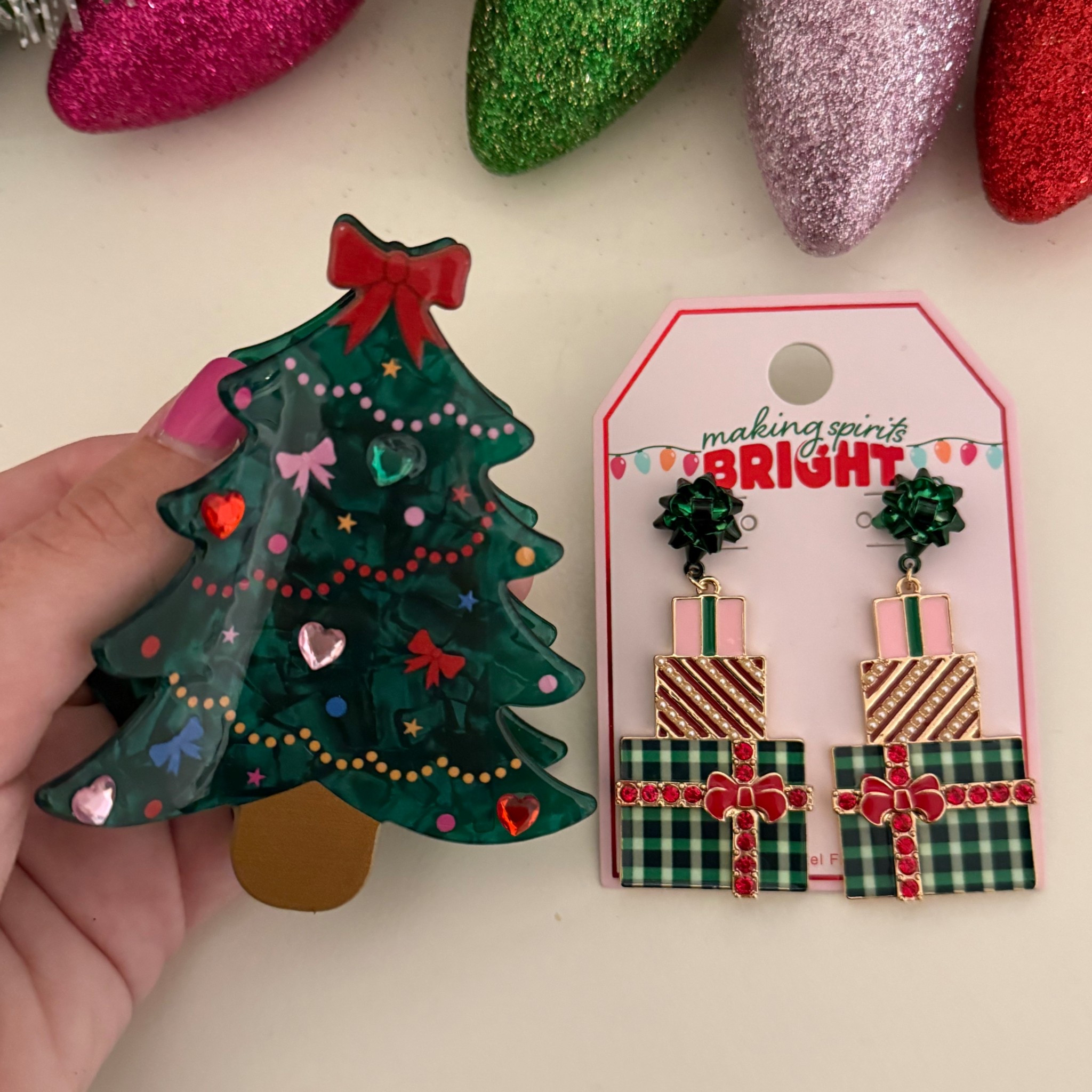 The cutest accessories to stay festive this season! 

#LTKHoliday