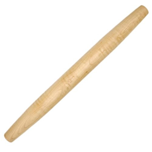 Handmade 20-Inch French Rolling Pin: Tapered Wooden Rolling Pin for Dough, Pastry, Pizza, and Tortilla. Crafted in Kentucky from Maple Wood. Perfect for Baking Enthusiasts. | Amazon (US)