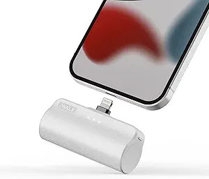 iWALK Mini Portable Charger for iPhone with Built in Cable, 3350mAh Ultra-Compact Power Bank Smal... | Amazon (US)