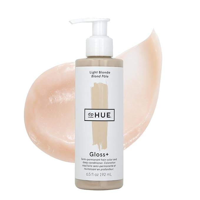 dpHUE Gloss+, Light Blonde - 6.5 oz (8-12 Applications) - Semi-Permanent Hair Color & Conditioner... | Amazon (US)