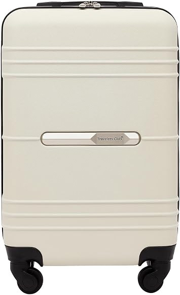 Travelers Club Richmond Spinner Luggage, Bone, Carry-On 20-Inch | Amazon (US)