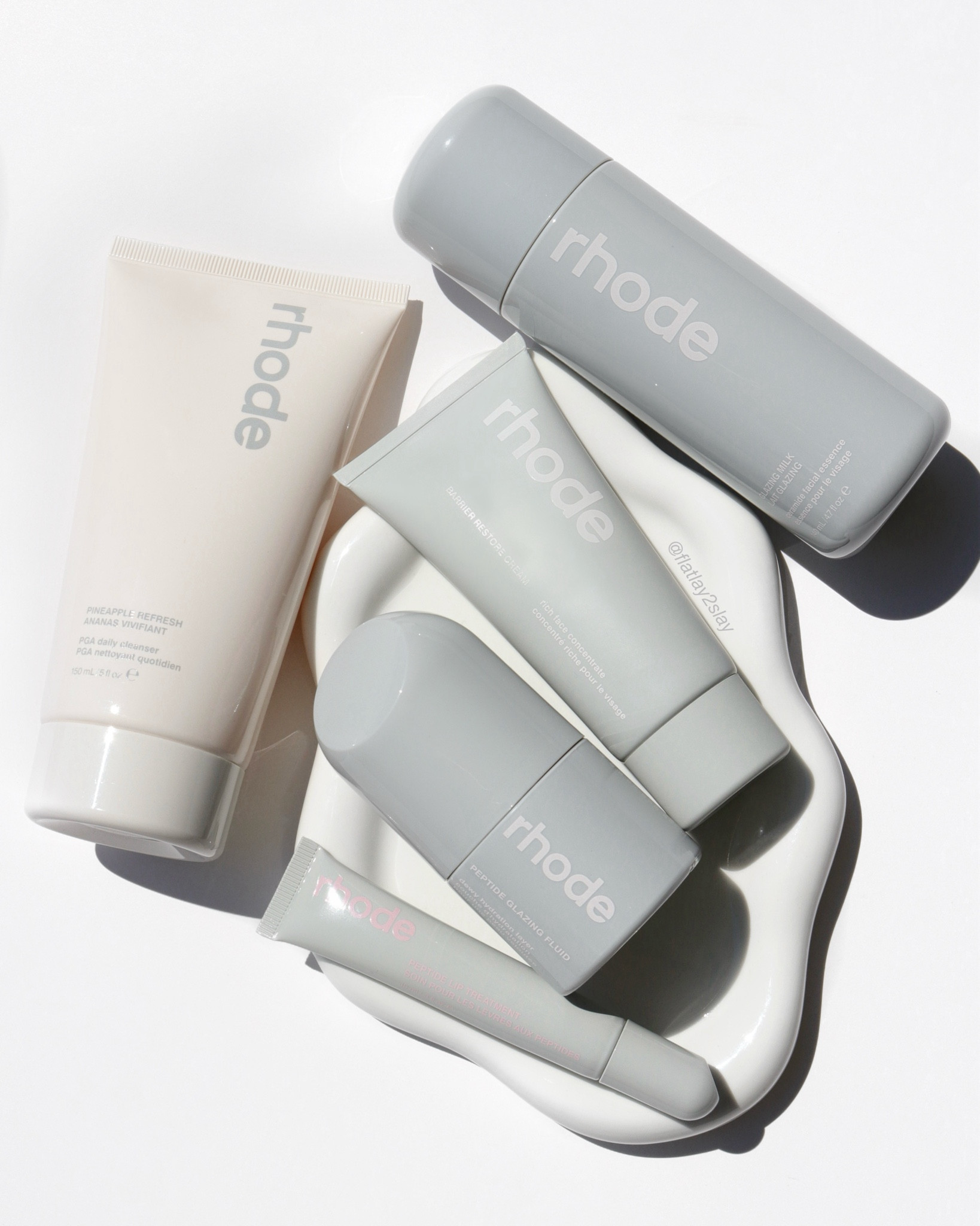 That girl skin care routine 🤍✨👌🏻 What is your favorite @rhode skin care product? 

🧖🏻‍♀️💝 The Rhode Kit 
🫧🍍 Rhode Skin pineapple refresh daily cleanser
🥛 Rhode Skin glazing milk ceramide facial essence 
🌟 Rhode Skin peptide glazing fluid dewy hydration layer
💦 Rhode Skin barrier restore cream rich face concentrate

👄 Rhode Skin peptide lip treatment in rhode vanilla 

I also love so many rhode makeup products and want to try more skin care products from rhode. Their lip tints and pocket cream blushes are so good! 👌🏻 

All my rhode favorites are linked in bio (links are affiliated) 

#rhode #rhodeskin #rhodeskincare #sephora #sephoracanada #sephorahaul #newatsephora #haileybieber #skincarefavorites #makeupfavorites #makeupmusthaves #viralmakeup #viralskincare #cleangirlaesthetic #creamblush #pinkblush #liptint #lipbalm 

rhode, rhode skin, rhode skin care, sephora, sephora canada, sephora haul, glazing milk, peptide glazing fluid, peptide pocket blush in sprinkle, peptide lip treatment in strawberry glaze, peptide lip tint in jelly bean, mini pineapple refresh cleanser, cream blush, lip balm, pink blush, pink lip balm, pink aesthetics, luxury makeup, viral makeup, viral skincare,

#LTKmorningroutine #LTKselfcare #LTKBeauty